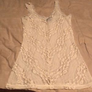 Lace tank
